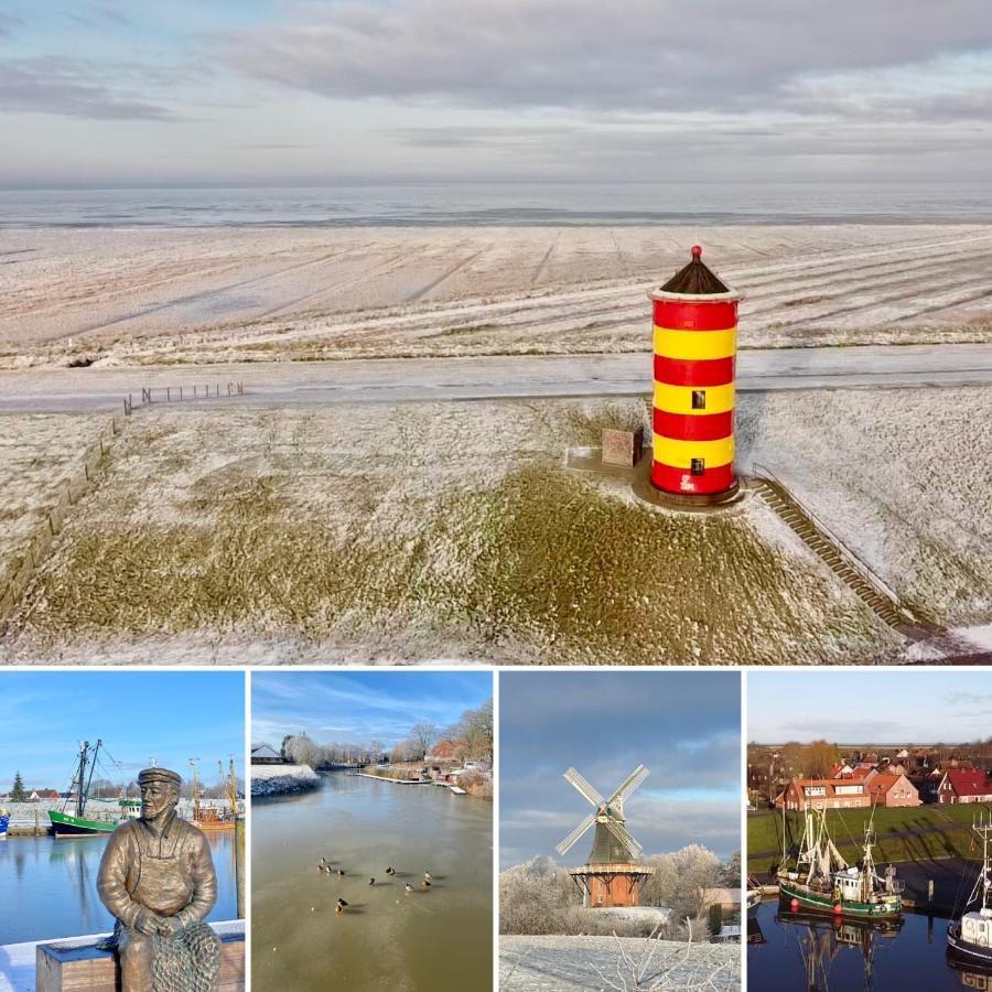 Апартаменти Huus Ant Deep Og Greetsiel Круммгерн Екстер'єр фото